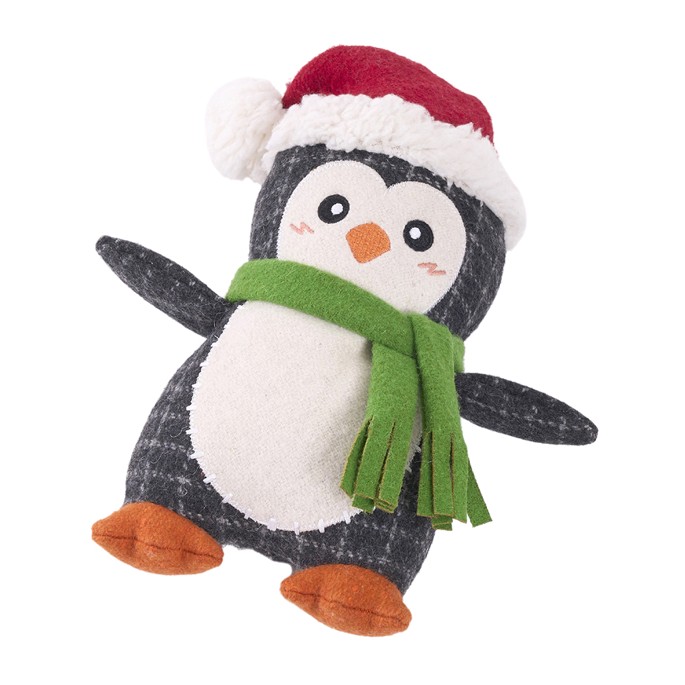 ecoZippy Holiday Cotton Cuddler - Penguin