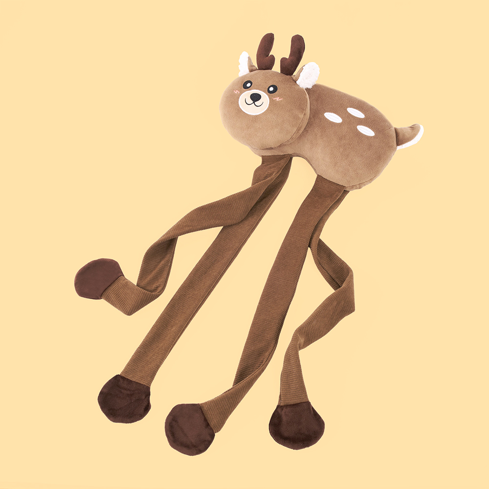 ecoZippy Holiday Crinkle Reindeer