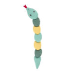 ecoZippy Patterned Snake - Teal