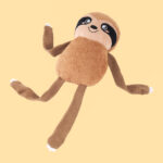 ecoZippy Sammy the Crinkle Sloth - Large