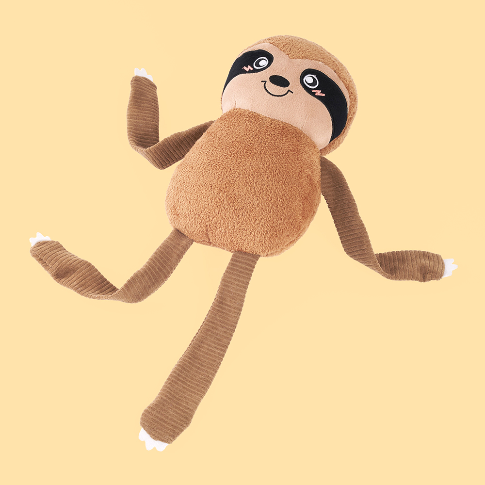 ecoZippy Sammy the Crinkle Sloth - Large