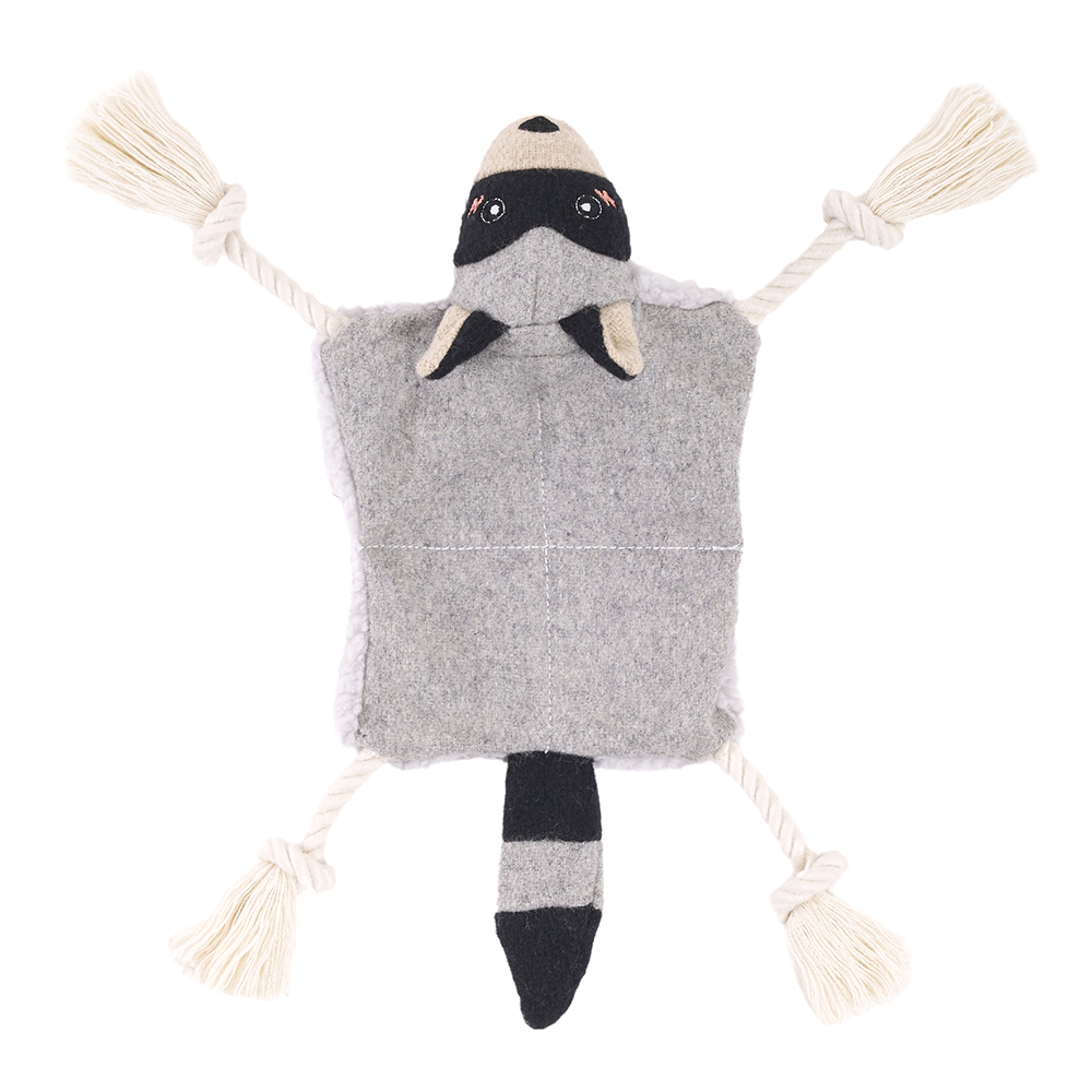 ecoZippy Knotty Crawler - Raccoon