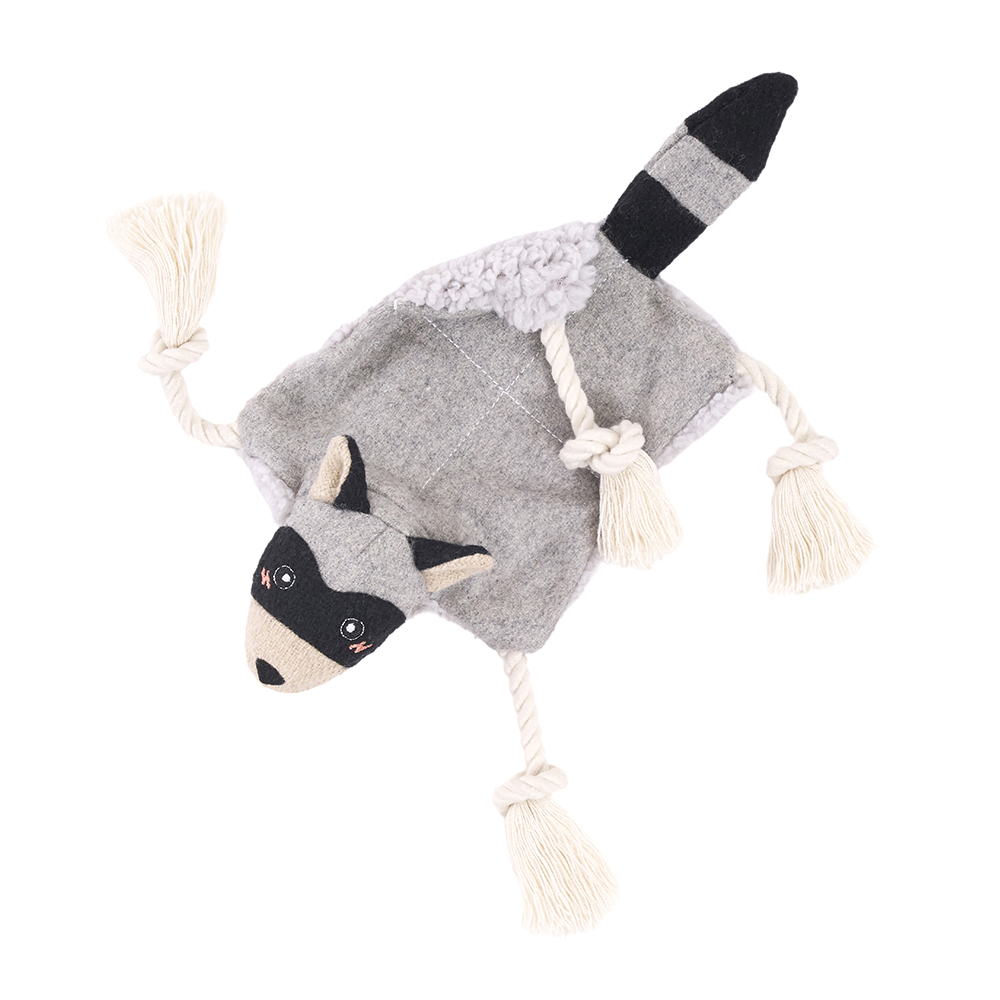 ecoZippy Knotty Crawler - Raccoon