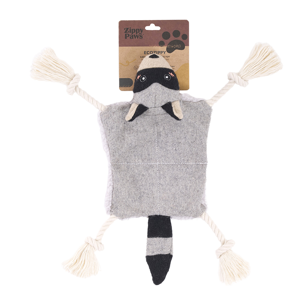 ecoZippy Knotty Crawler - Raccoon