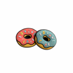 I Donut Care Jiby - Pink and Teal