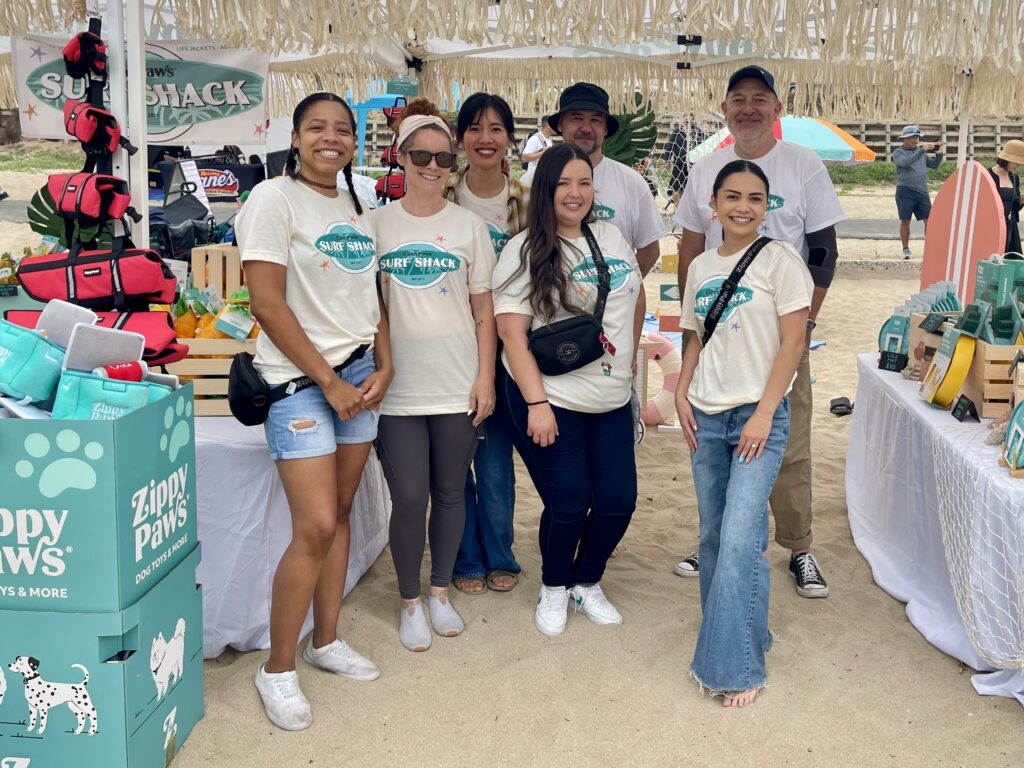 ZippyPaws Team Surf Shack SoCal Wienerfest