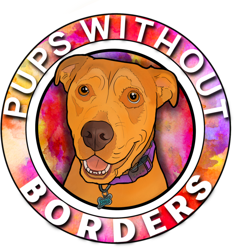 Pups Without Borders logo