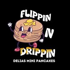 Delia's Mini Pancakes Logo