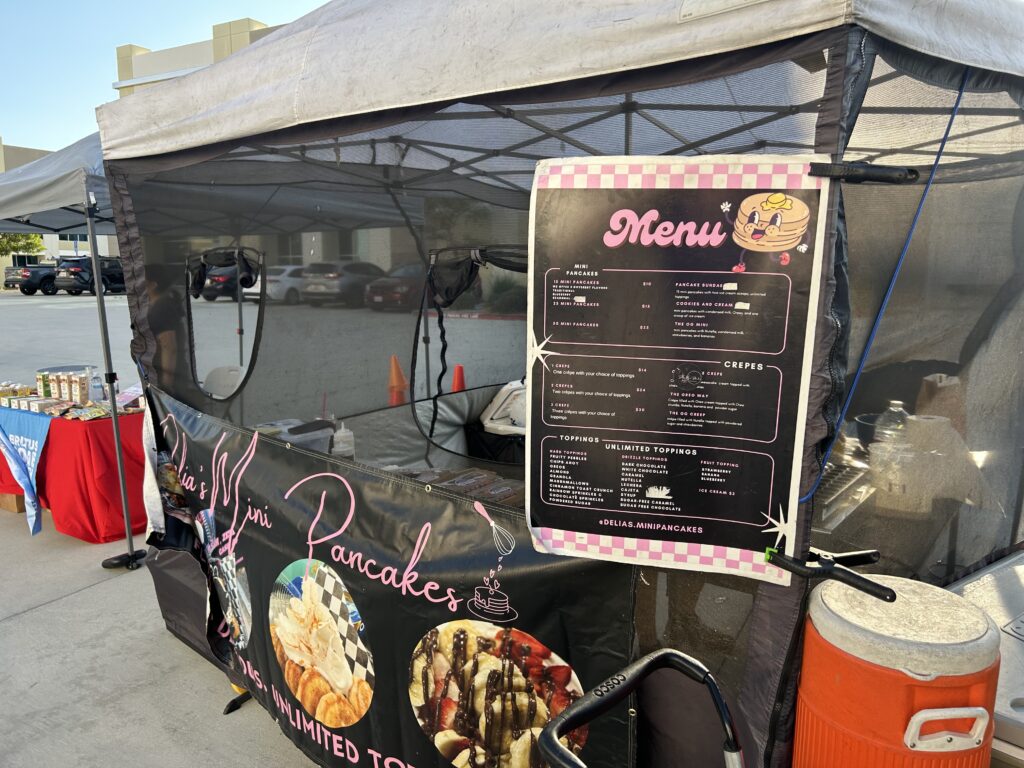 Delia's Mini Pancakes Booth