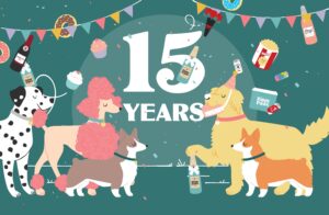 ZippyPaws Celebrated 15 Years With The Best Party Ever