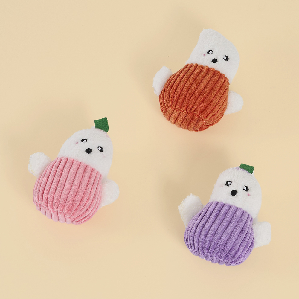 Halloween Miniz 3-Pack - Pumpkin Ghosts