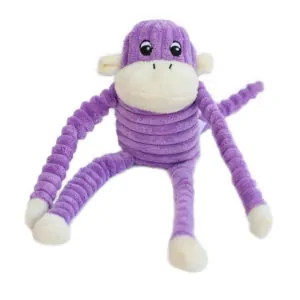 Spencer the Crinkle Monkey - Small Purple-0