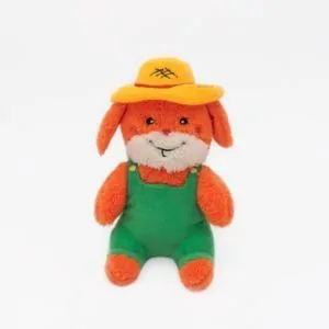 ZippyPaws Jigglerz® Veggie Dog Toy - Carrot